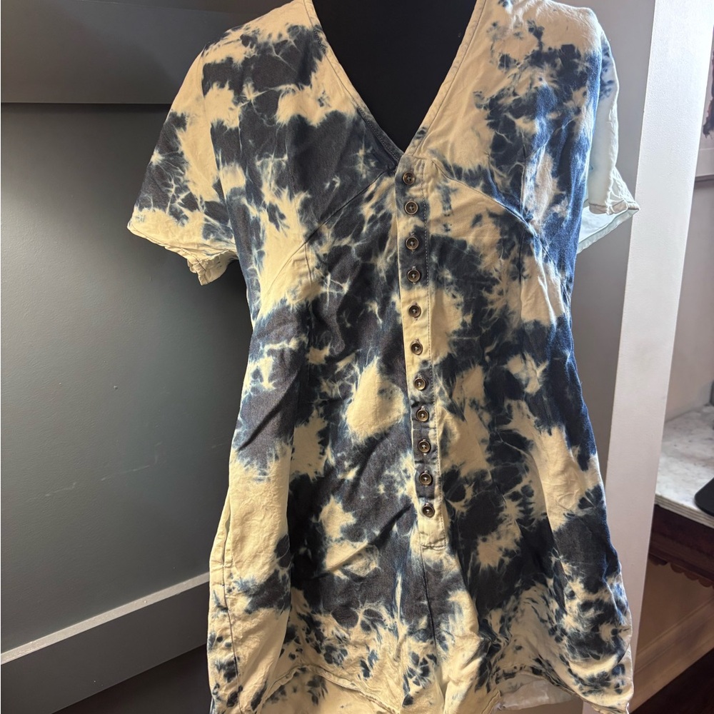 Tie-Dye style soft Romper